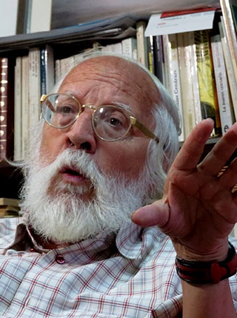 Lluís Bosch Martí al seu estudi