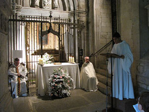 Festa de la Mare de Déu de Gràcia i de Bell-ull als claustres de la Catedral de Girona