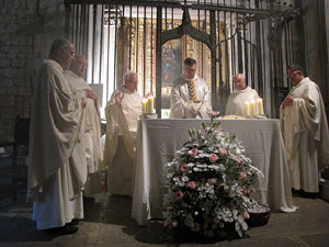 Festa de la Mare de D&eacute;u de Gr&agrave;cia i de Bell-ull als claustres de la Catedral de Girona