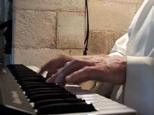 Festa de la Mare de D&eacute;u de Gr&agrave;cia i de Bell-ull als claustres de la Catedral de Girona