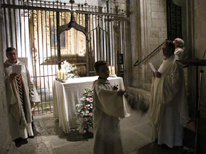 Festa de la Mare de D&eacute;u de Gr&agrave;cia i de Bell-ull als claustres de la Catedral de Girona
