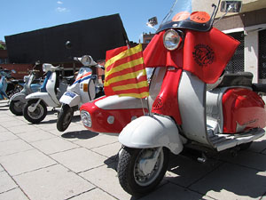 Primera concentraci&oacute; de Motos Hist&ograve;riques Ciutat de Girona