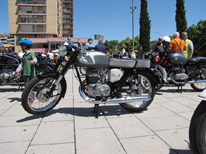 Primera concentraci&oacute; de Motos Hist&ograve;riques Ciutat de Girona