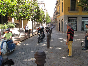 Primera concentraci&oacute; de Motos Hist&ograve;riques Ciutat de Girona