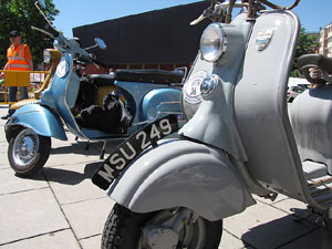 Primera concentraci&oacute; de Motos Hist&ograve;riques Ciutat de Girona