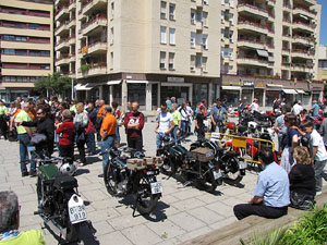 Primera concentració de Motos Històriques Ciutat de Girona