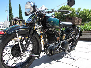 Primera concentraci&oacute; de Motos Hist&ograve;riques Ciutat de Girona