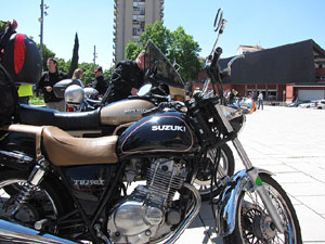 Primera concentraci&oacute; de Motos Hist&ograve;riques Ciutat de Girona