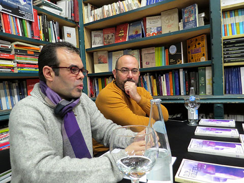 Xavier Delòs durant la presentació