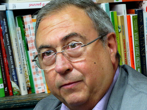 Miquel Fañanàs durant la trobada