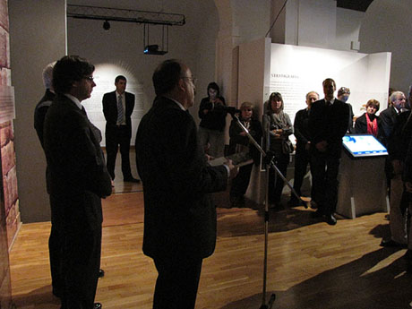 Inauguració de l'exposició Parva Gerunda