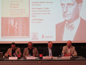 Presentaci&oacute; de Divendres de Passi&oacute;. Vida i mort de Manuel Carrasco i Formiguera