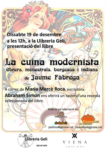 Cartell de l'esdeveniment amb Assumpció Cantalozella