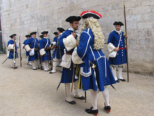 Sortida de la bas&iacute;lica de Sant Feliu