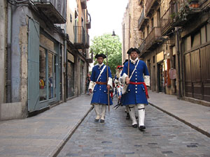 Desfilada a la pla&ccedil;a del Vi