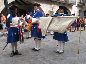 Jura de la bandera a la pla&ccedil;a del Vi