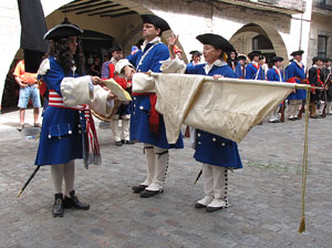 Jura de la bandera a la pla&ccedil;a del Vi