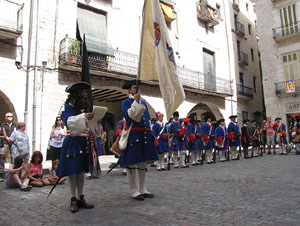 Jura de la bandera a la pla&ccedil;a del Vi