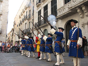 Jura de la bandera a la pla&ccedil;a del Vi
