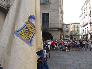 Jura de la bandera a la pla&ccedil;a del Vi