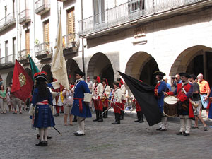 Jura de la bandera a la pla&ccedil;a del Vi