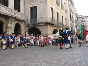 Jura de la bandera a la pla&ccedil;a del Vi