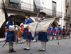 Jura de la bandera a la pla&ccedil;a del Vi