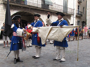 Jura de la bandera a la pla&ccedil;a del Vi