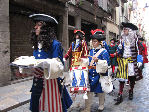 Desfilada pel carrer Ballesteries