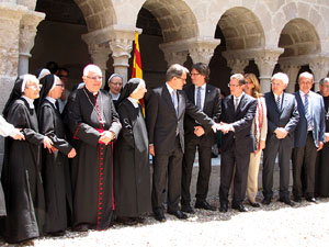 Inauguraci&oacute; de la restauraci&oacute; del claustre de Sant Daniel