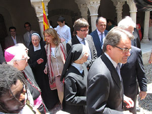 Inauguraci&oacute; de la restauraci&oacute; del claustre de Sant Daniel
