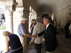 Inauguraci&oacute; de la restauraci&oacute; del claustre de Sant Daniel