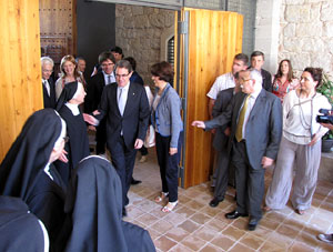 Inauguraci&oacute; de la restauraci&oacute; del claustre de Sant Daniel