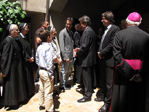 Inauguraci&oacute; de la restauraci&oacute; del claustre de Sant Daniel