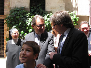 Inauguraci&oacute; de la restauraci&oacute; del claustre de Sant Daniel