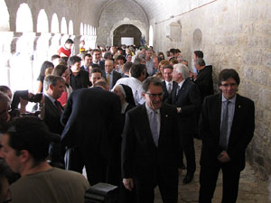 Inauguraci&oacute; de la restauraci&oacute; del claustre de Sant Daniel
