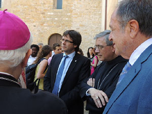 Inauguraci&oacute; de la restauraci&oacute; del claustre de Sant Daniel