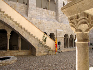 Inauguraci&oacute; de la restauraci&oacute; del claustre de Sant Daniel