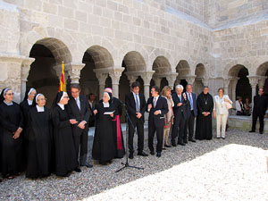 Inauguraci&oacute; de la restauraci&oacute; del claustre de Sant Daniel