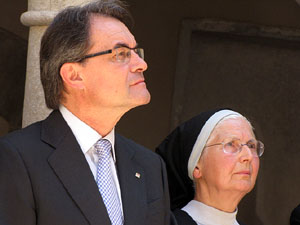 Inauguraci&oacute; de la restauraci&oacute; del claustre de Sant Daniel
