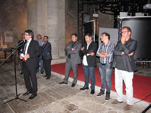 Inauguraci&oacute; de l'exposici&oacute; El Somni, de Franc Aleu i El Celler Can Roca 