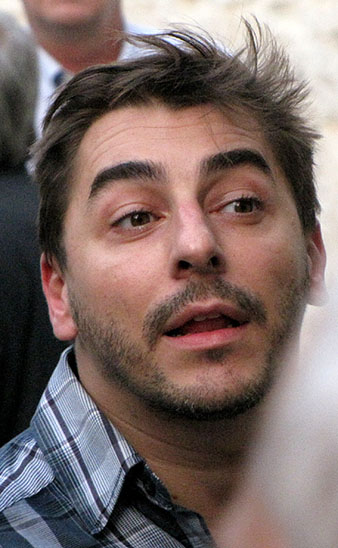 Jordi Roca, abans de la inauguraci&oacute;