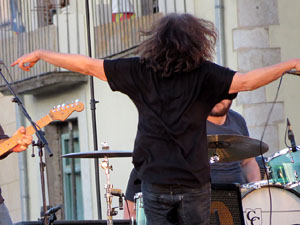 Concert de Sopa de Cabra a la Rambla de la Llibertat