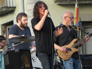 Concert de Sopa de Cabra a la Rambla de la Llibertat