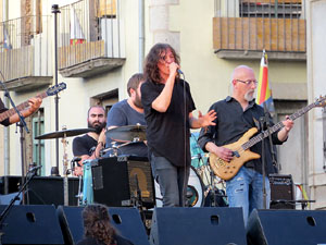 Concert de Sopa de Cabra a la Rambla de la Llibertat
