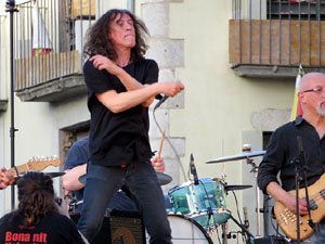 Concert de Sopa de Cabra a la Rambla de la Llibertat