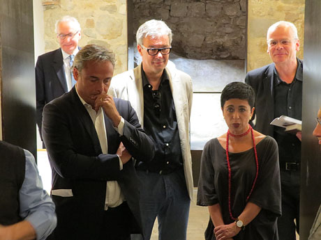 Inauguració de l'exposició Walter Benjamin. Constel·lacions de l'exili, al Museu d'Història dels Jueus de Girona