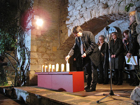 Dia de la Memòria de l'Holocaust i la Prevenció dels Crims contra la Humanitat al Centre Bonastruc ça Porta