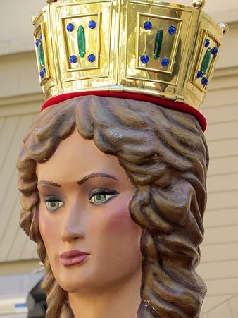 La geganta Anna Gironella, de Girona