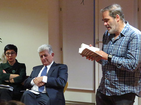 Lectura de fragments del llibre